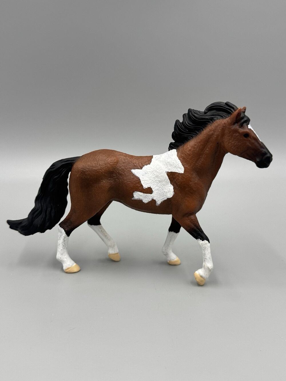Schleich Horse Pinto MANGALARGA MARCHADOR STALLION Brown White Figure